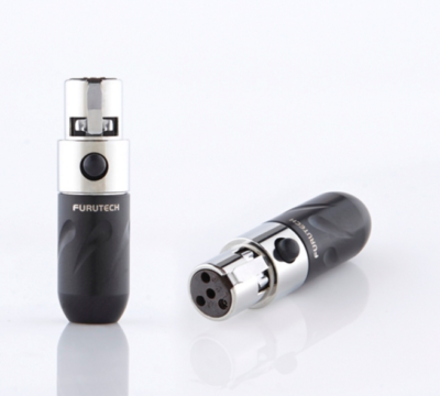 Furutech FT-610mF 4pin  Mini XLR Female connector Rhodium plated for Audeze0