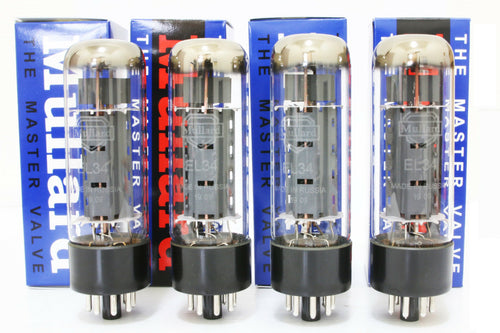 (Elegant edition)Platinum Match Quad Mullard EL34 tube KT-77 6CA71