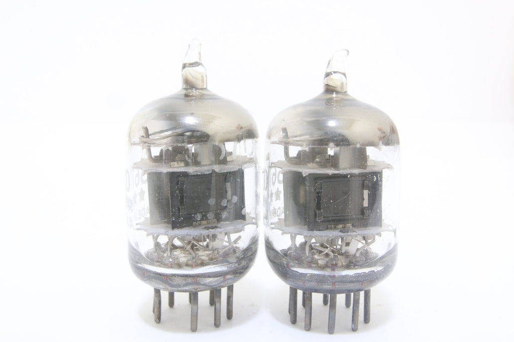 Match 1 Pair GE 5670 3 mica SQ getter TUBES 6N3 396A Western Electric1