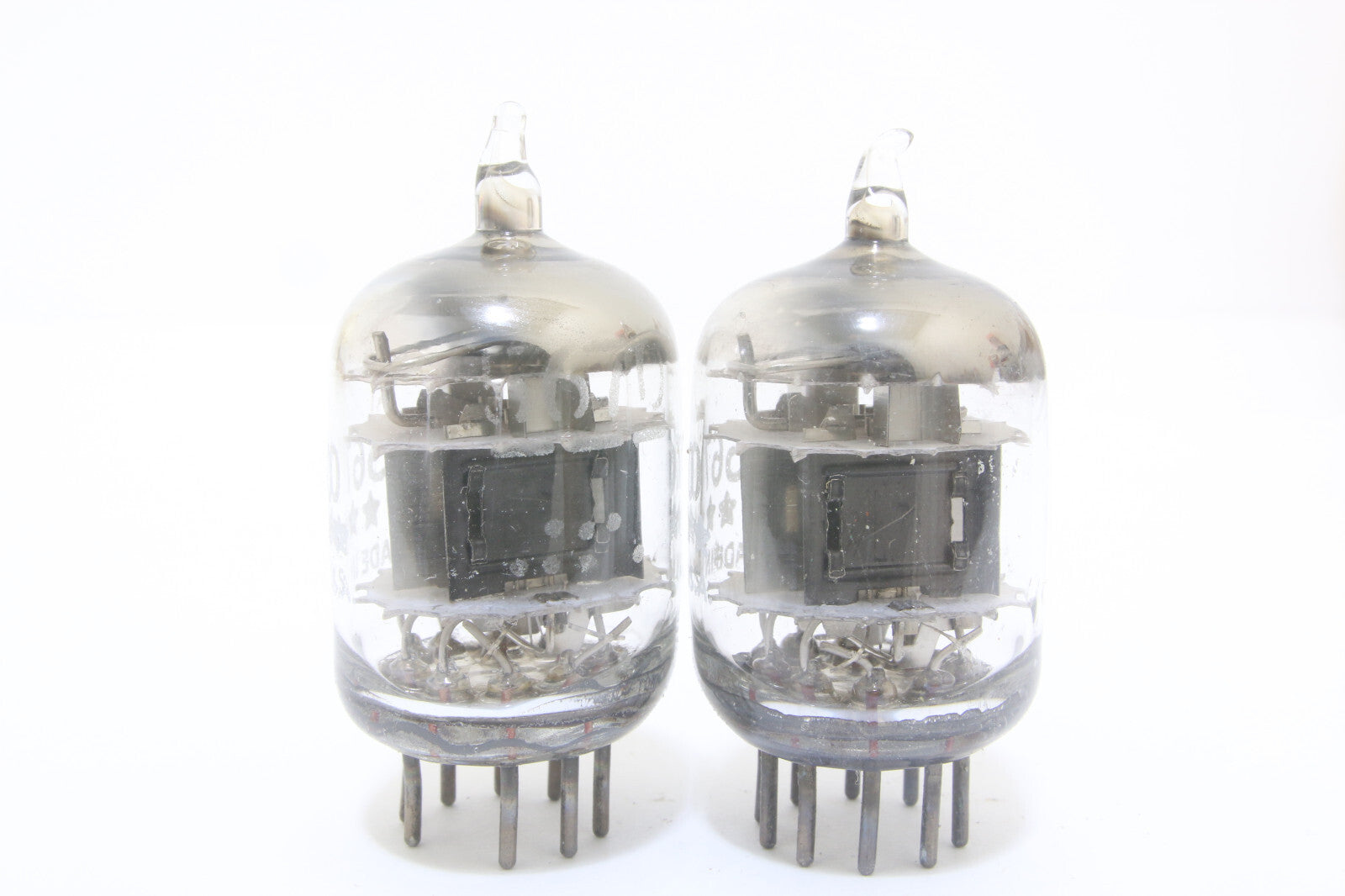Match 1 Pair GE 5670 3 mica SQ getter TUBES 6N3 396A Western Electric1