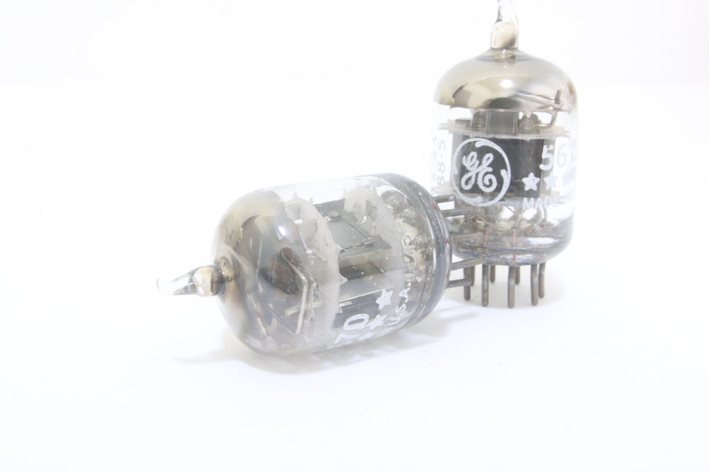 Match 1 Pair GE 5670 3 mica SQ getter TUBES 6N3 396A Western Electric2