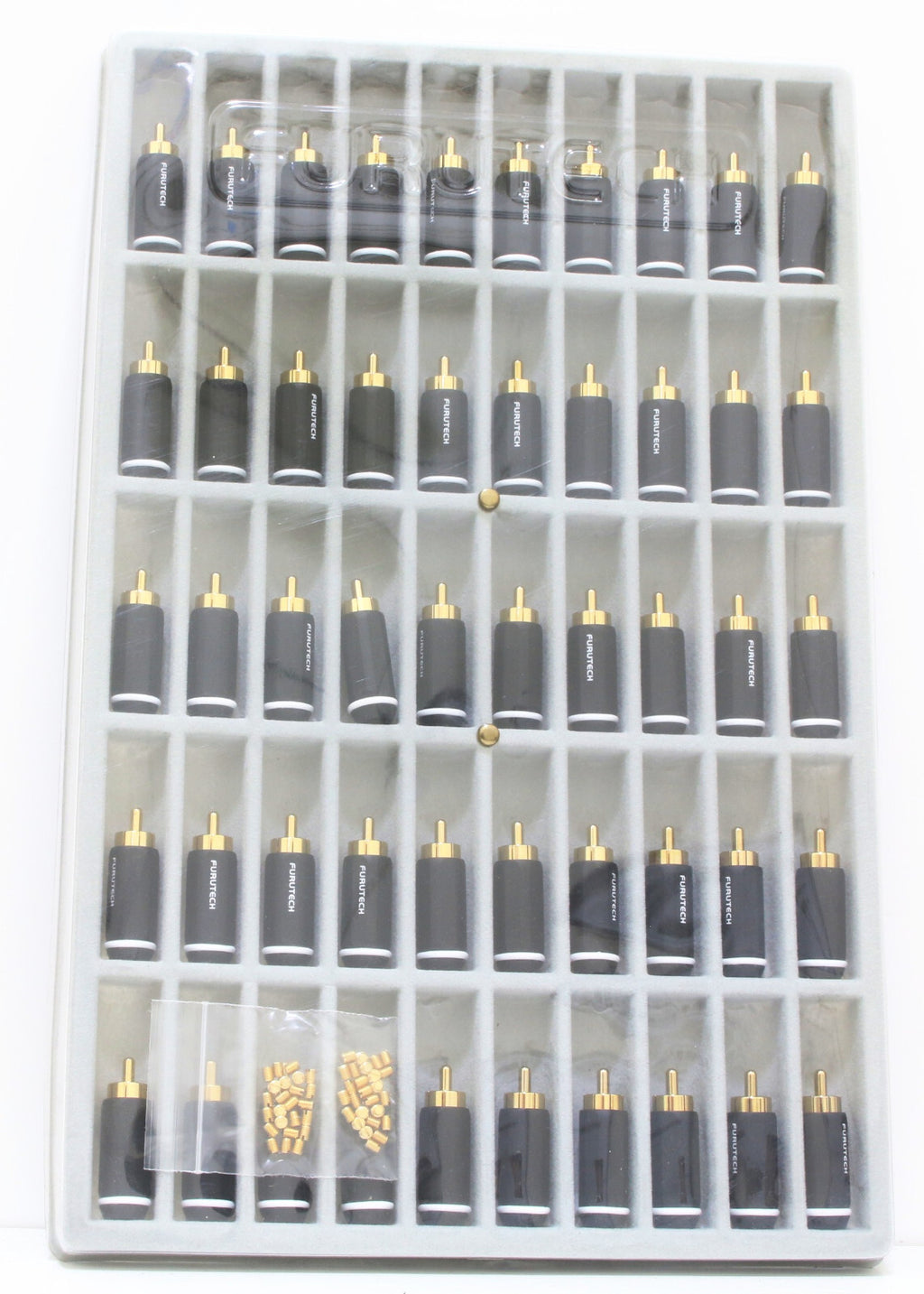 GENUINE 100pcs FURUTECH Japan FP-126(G) RCA Connector plug Gold Plated3
