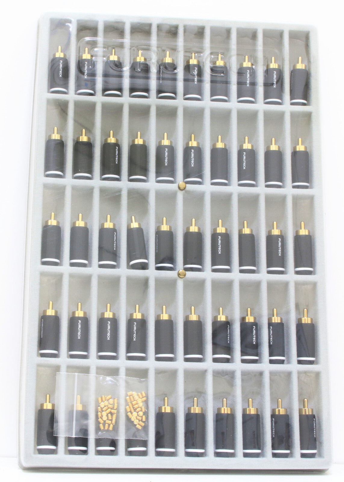 GENUINE 100pcs FURUTECH Japan FP-126(G) RCA Connector plug Gold Plated3
