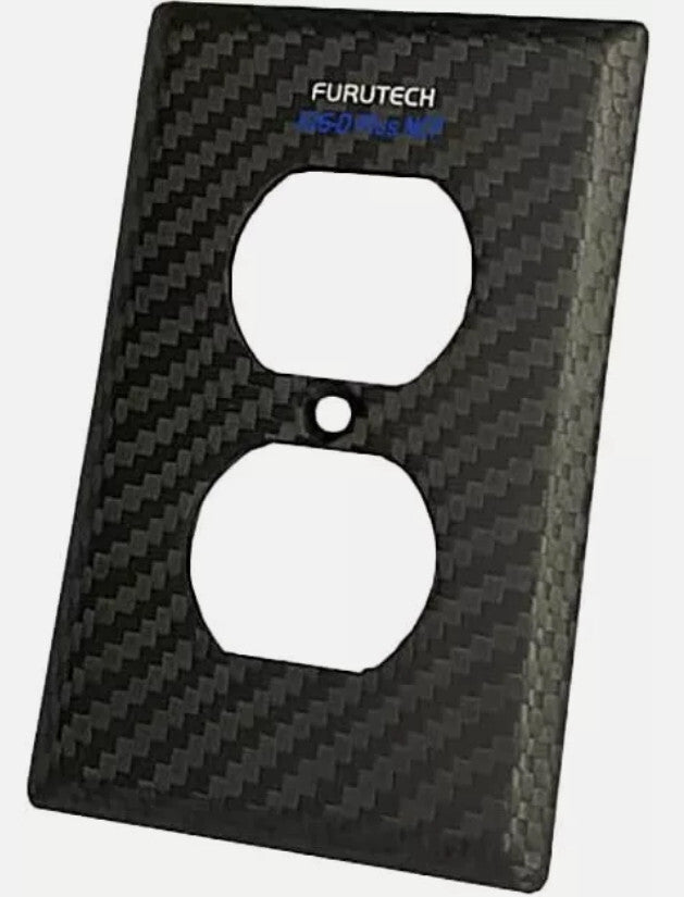 GENUINE Furutech 106-D plus NCF carbon fiber Receptacle Cover *1PCS1