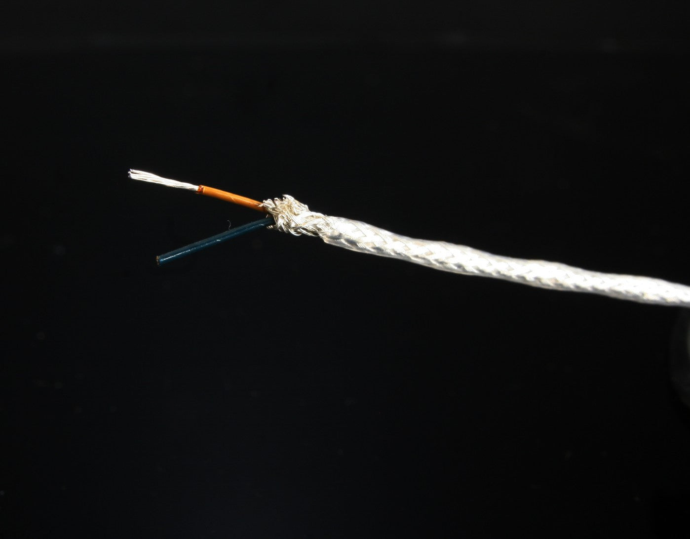 NOS PTFE Twins silver plated signal cable wire  6meter 26AWG Precision Shielded 0