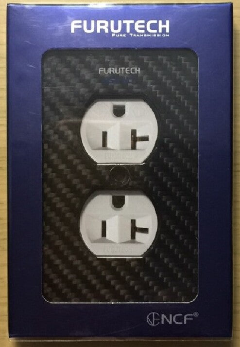 GENUINE Furutech 105-D NCF carbon fiber Top of the line Receptacle Cover *1PCS1