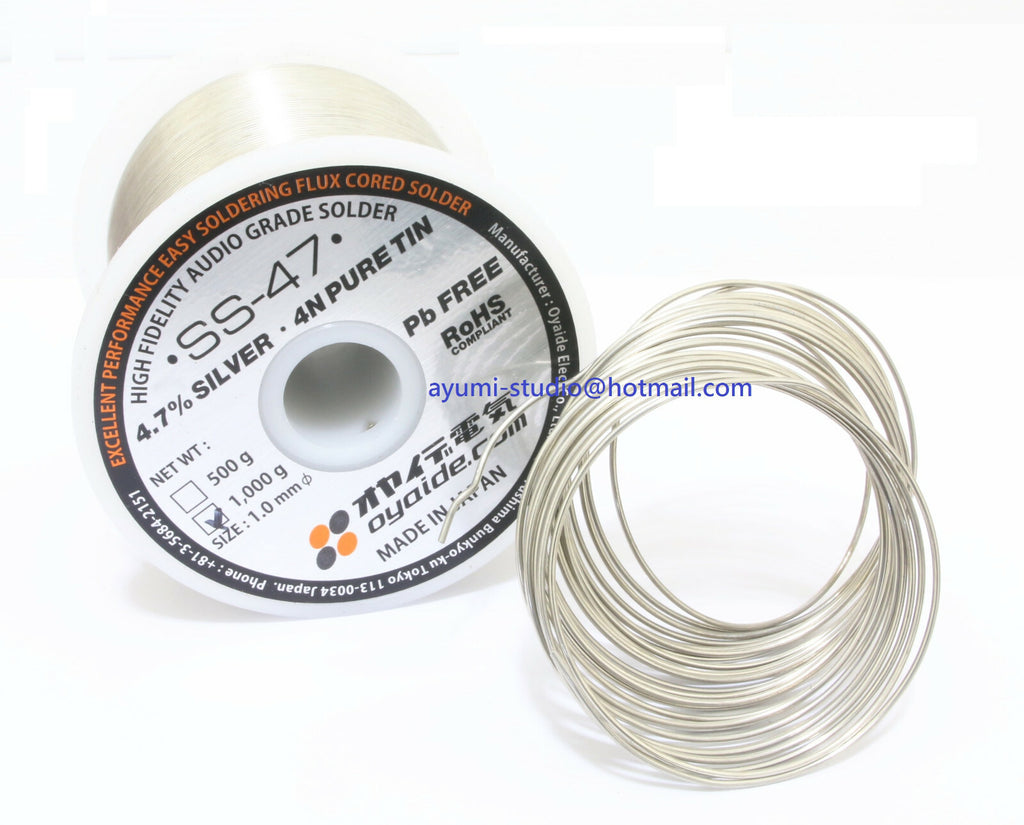 OYAIDE SS-47 4.7% SILVER SOLDER Ag 4.7 Cu 1.7  - 6 METER LENGTHS1