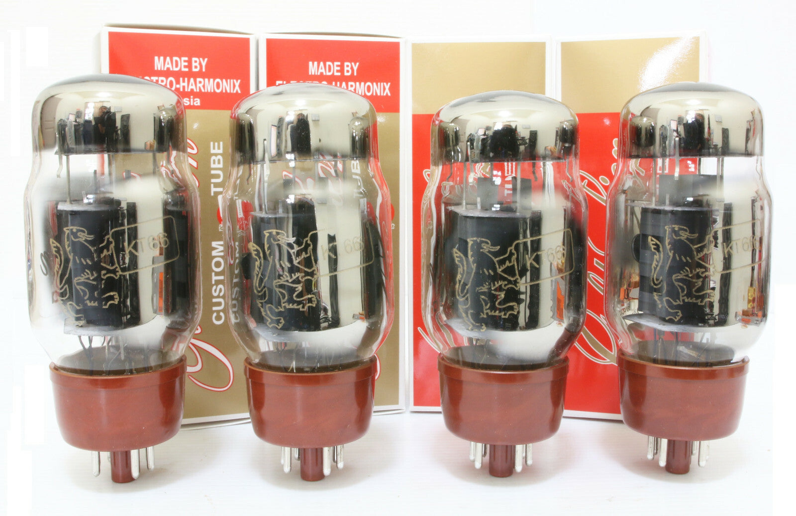 Platinum Factory Match 6pcs Genalex GOLD LION KT-66 KT66 Vacuum  tubes0