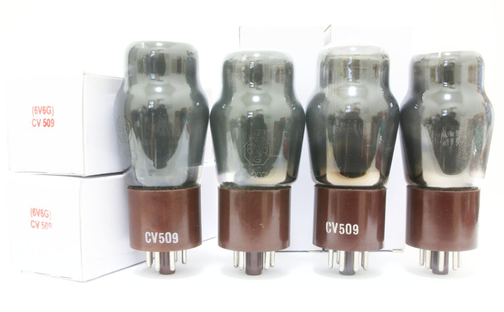(Sweet Edition ) NOS Match 1 Quad/ 4pcs FIVER 6V6G tubes CV509 6V6 128% #71