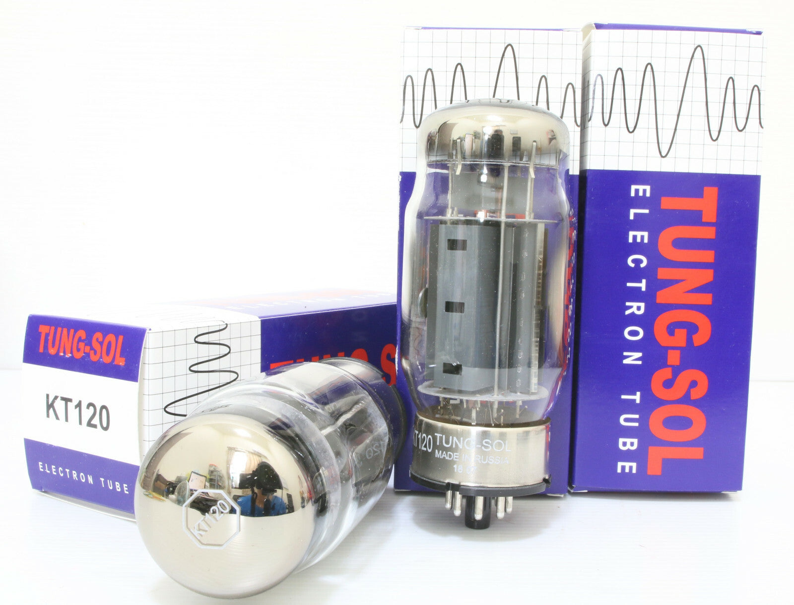 (Elegant version) Platinum Factory Match QUAD Tung-Sol KT120 KT-120 Tube2