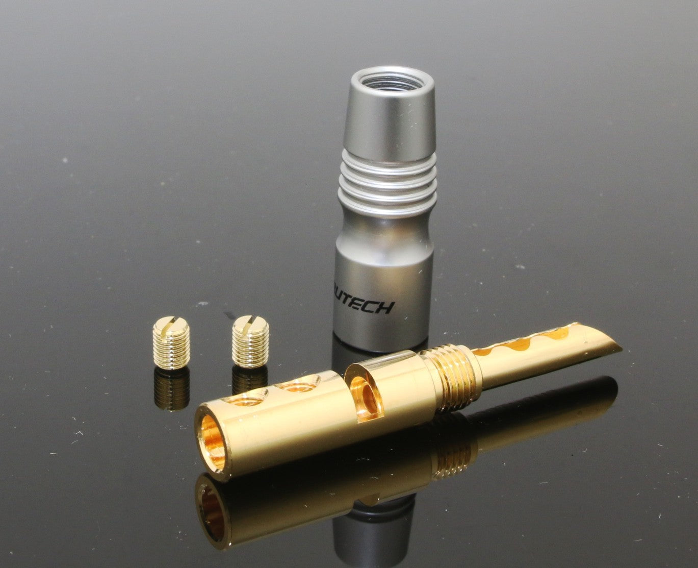 2pcs 1 pair FURUTECH Japan FP-200BG Banana Connector Gold Plated FP-200B G 1