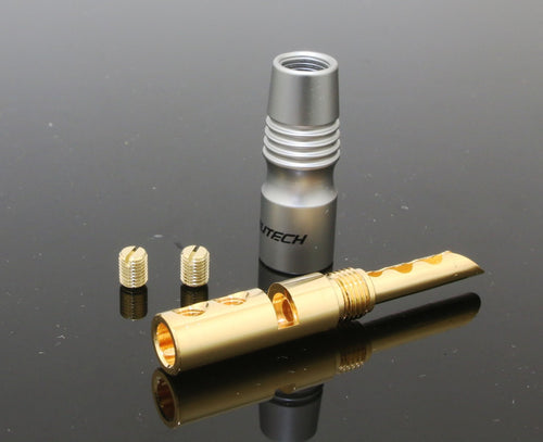  2pcs 1 pair FURUTECH Japan FP-200BG Banana Connector Gold Plated FP-200B G 1