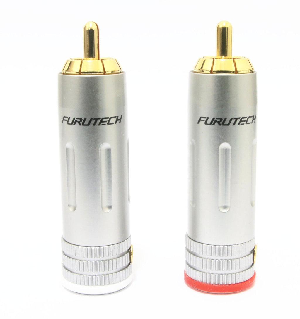 GENUINE 4pcs FURUTECH Japan FP-160 (G) RCA Connector plug Gold Plated2