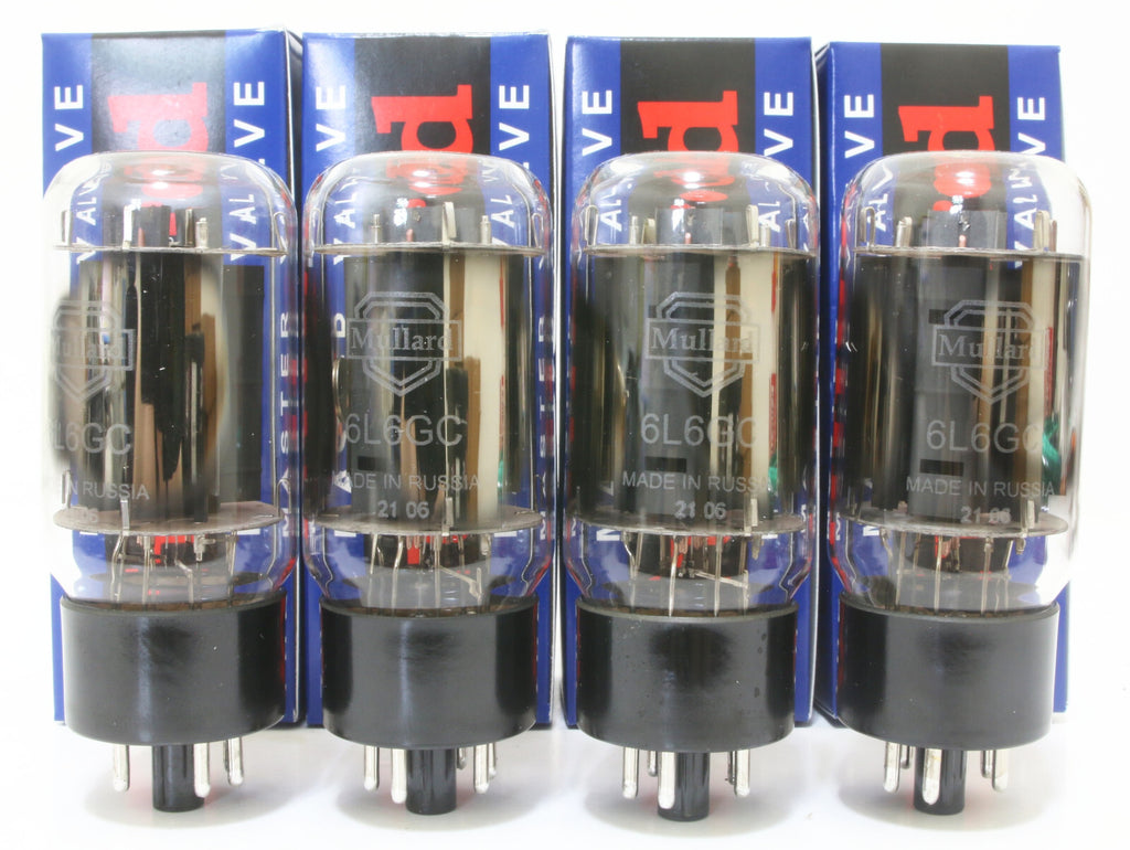(Sweet Sound edition Ⅱ) Platinum Factory Match QUAD MULLARD 6L6GC Vacuum Tubes0