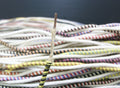 30'S Western Electric 18GA 1mm  cloth copper single wire 5 meter*1 pair  Cryo0