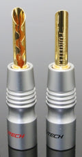  2pcs 1 pair FURUTECH Japan FP-200BG Banana Connector Gold Plated FP-200B G 0