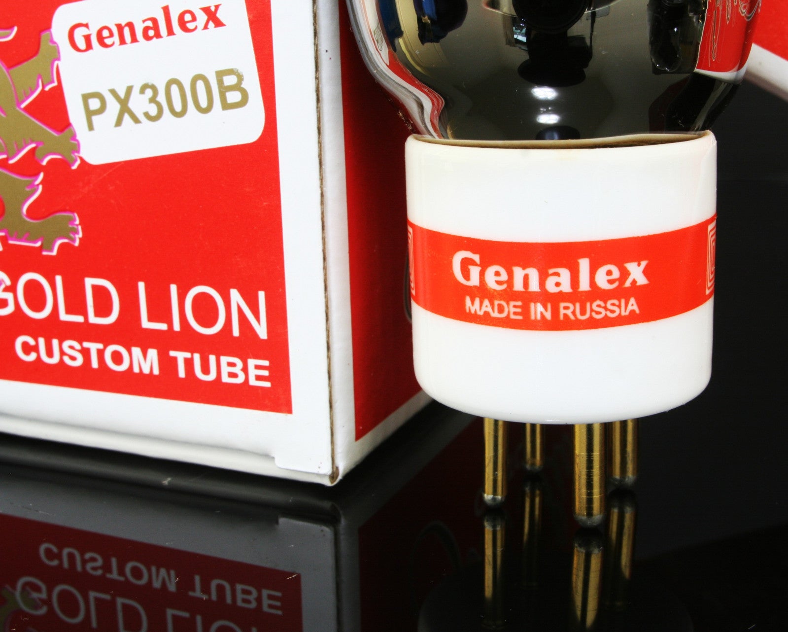Platinum Match 1 Pair Genelax Gold Lion 300B tubes1
