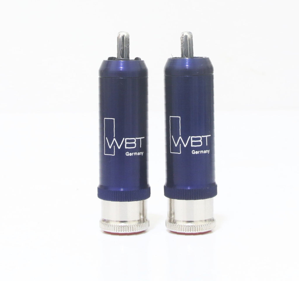 GENUINE WBT 0110AG silver RCA connectors *2PCS1