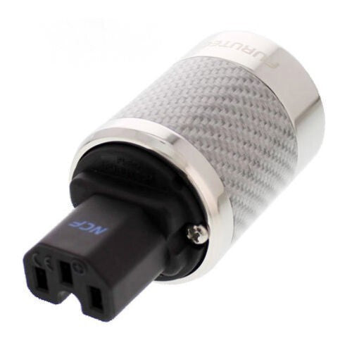 Genuine Furutech FI-50M + FI-50 NCF US Rhodium AC Power Connector Plug2