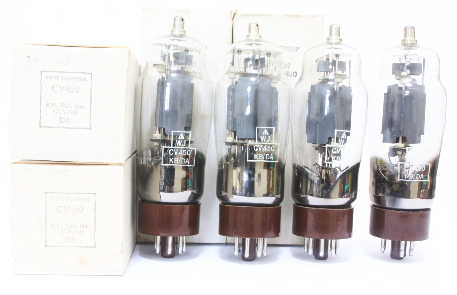 Sweet sound Edition II NOS Match 1 quad/ 4pcs Mullard EL38 CV450 tubes KT777