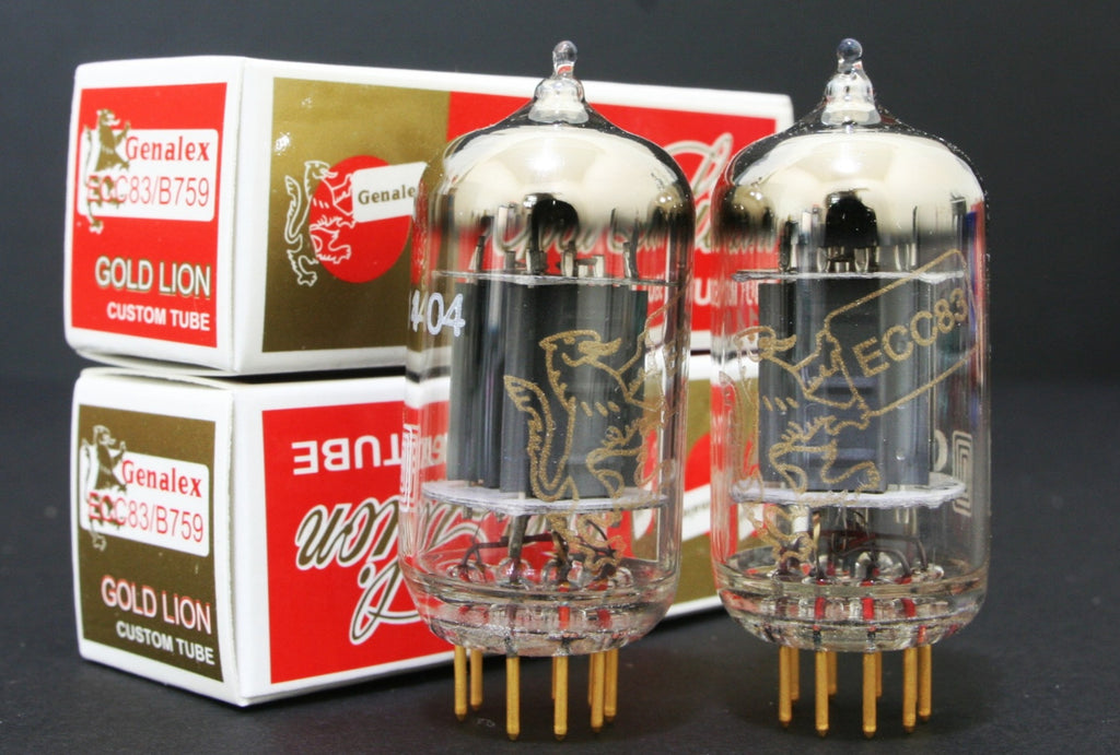 Cryo Match 1 pair NEW Genalex Gold Lion 12AX7 ECC83 B759 Tubes ECC803S 0