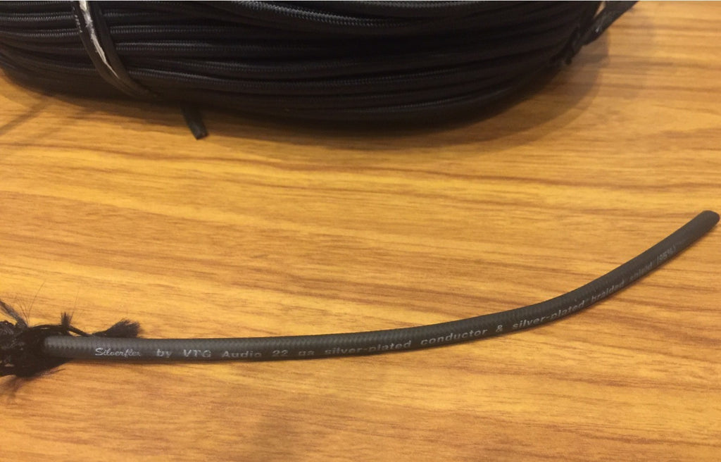 VTG audio silver plated interconnect RCA cable wire 500ft  for amplifier car1
