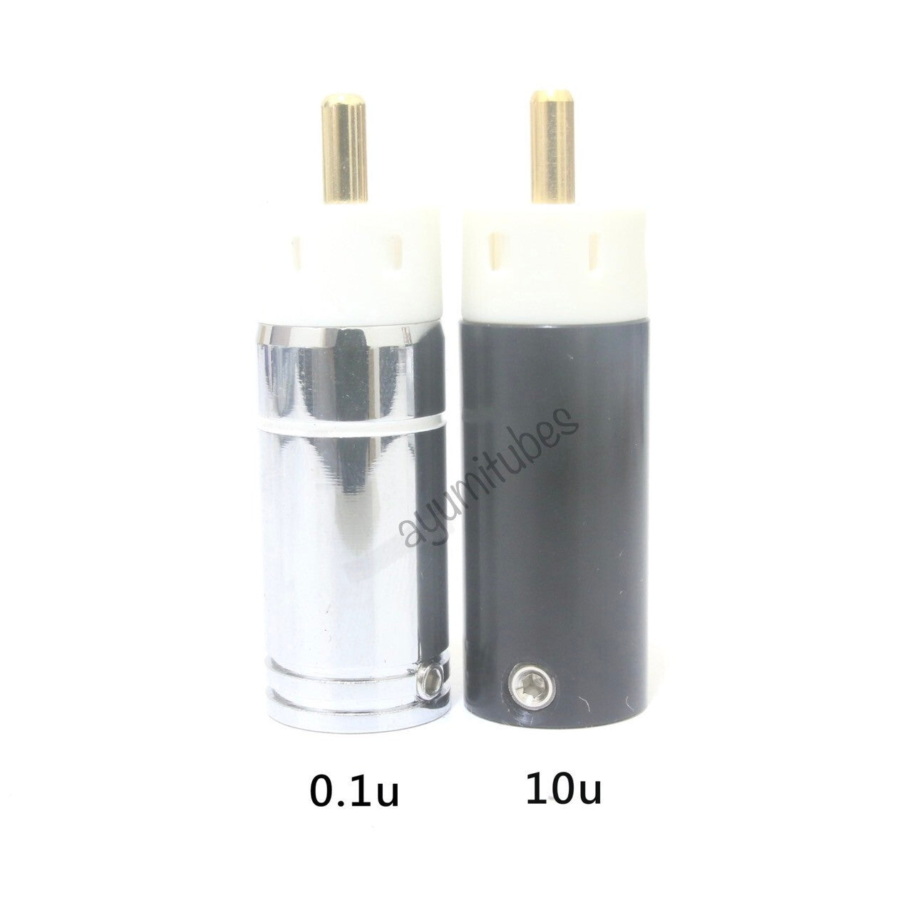Dia 10mm Star Line Silver Plated Tellurium Copper RCA Plug connector 40pcs10