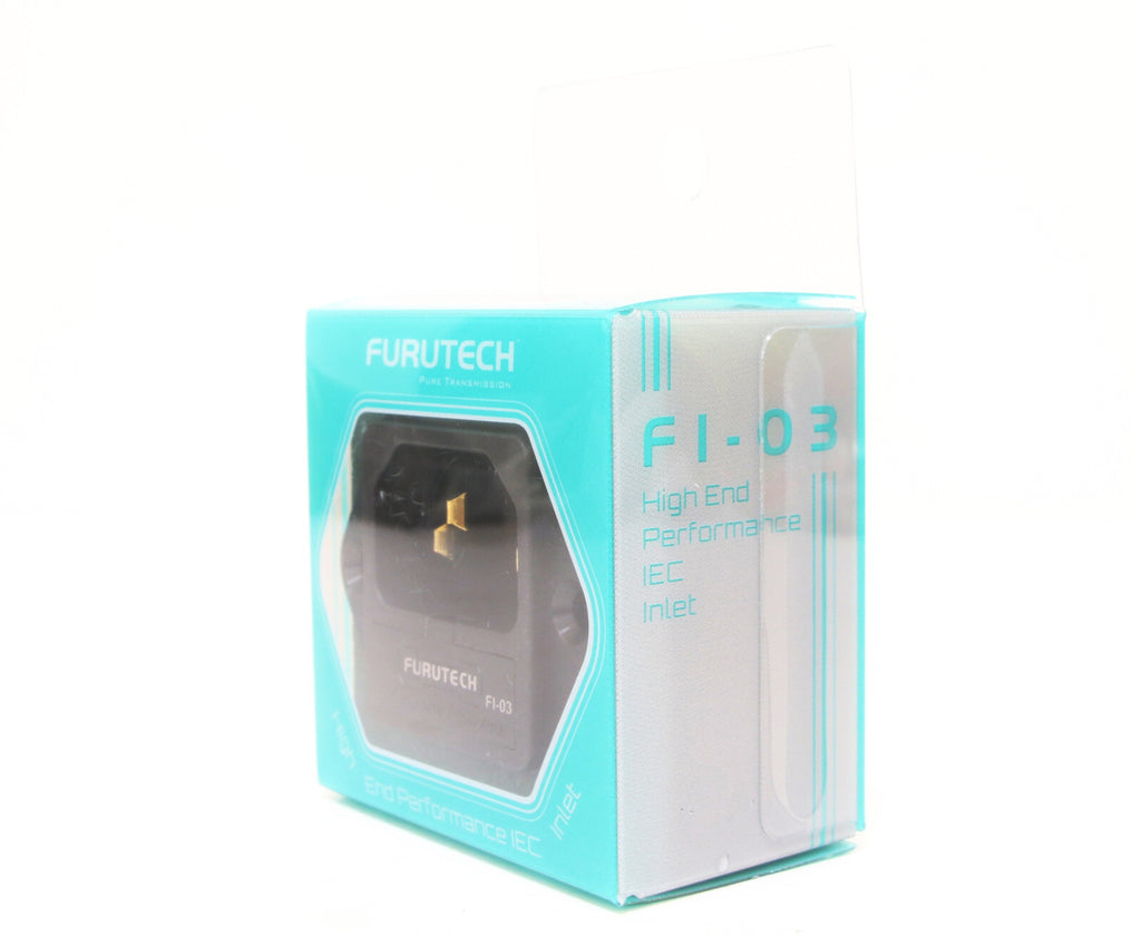 1pc FURUTECH Japan FI-03 (G) High Performance power IEC Inlet Gold plate boxed2