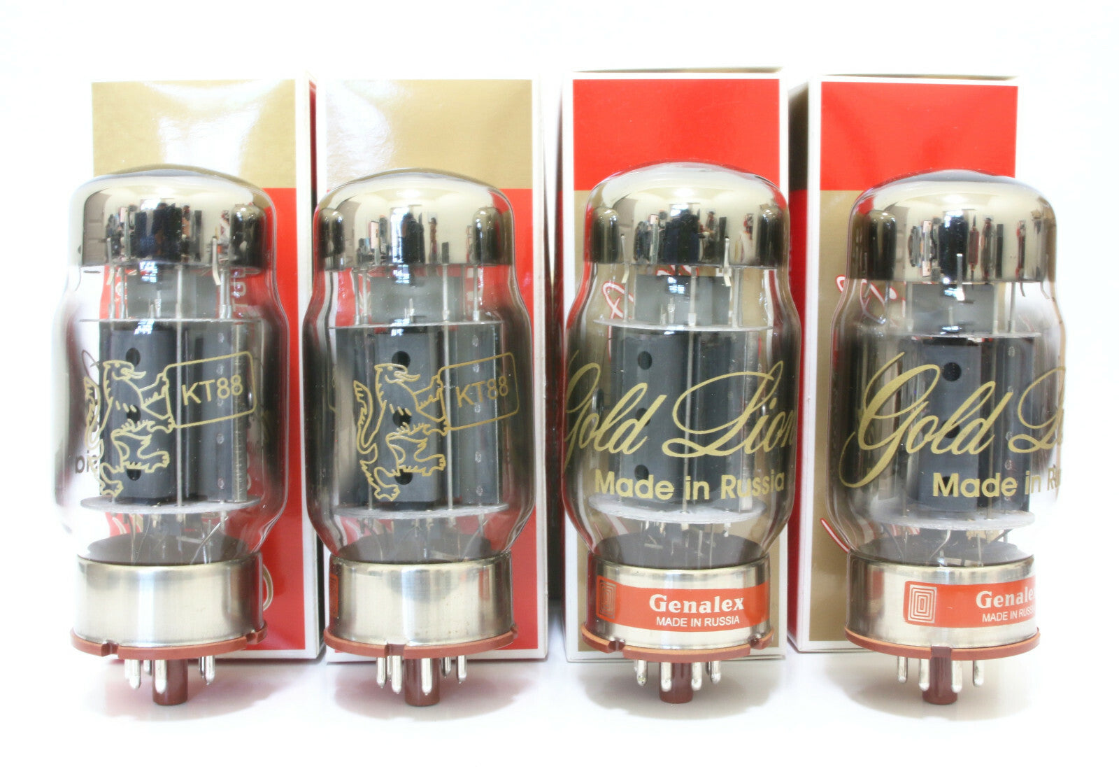 (Elegant edition) Factory Platinum Match Quad Genalex GOLD LION KT88 tubes 65500