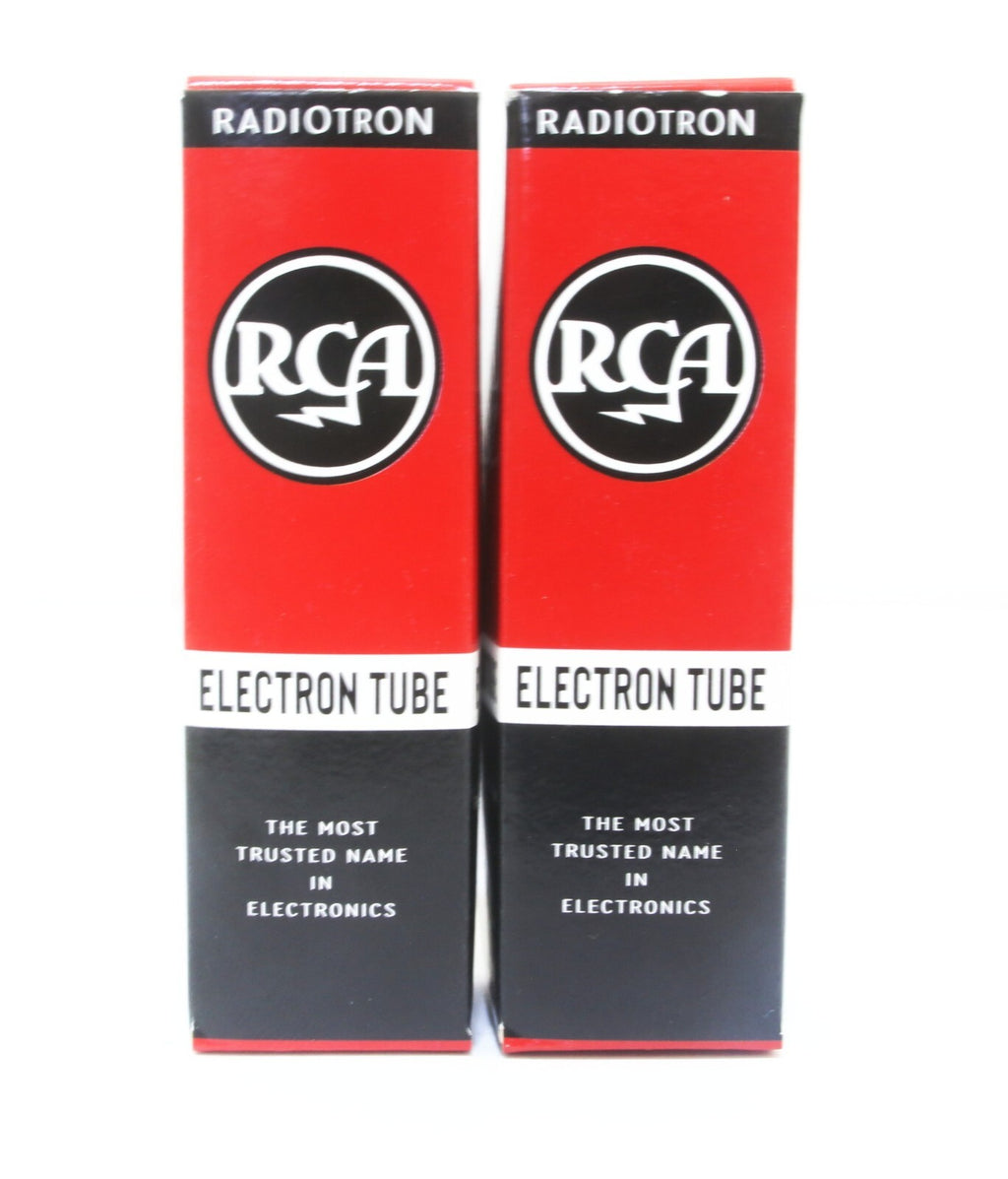 Match 1 Pair RCA 5670 3 mica O getter  TUBES 6N3 2C51  396A4