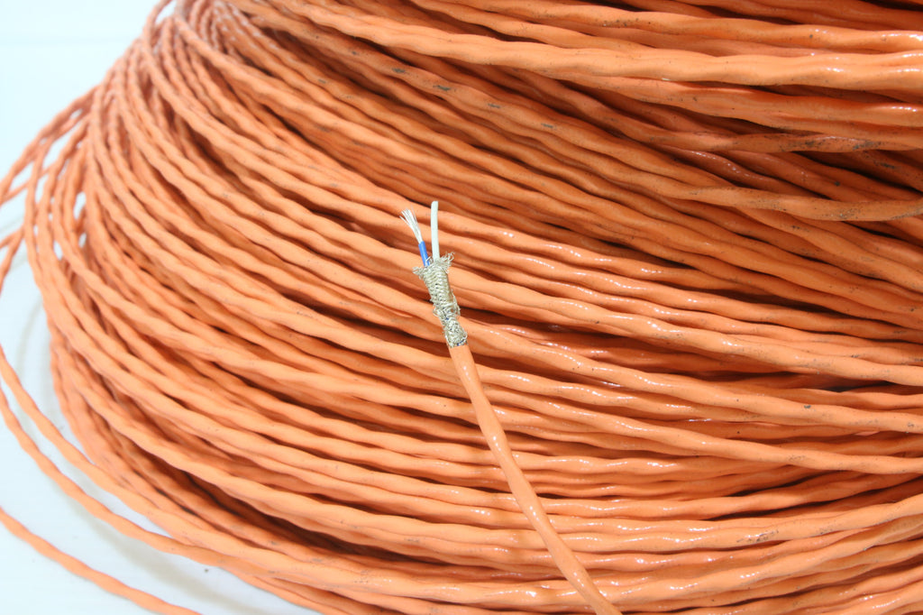 NOS PTFE Twisted  26AWG  Precision Shielded silver plated cable wire 6meter0