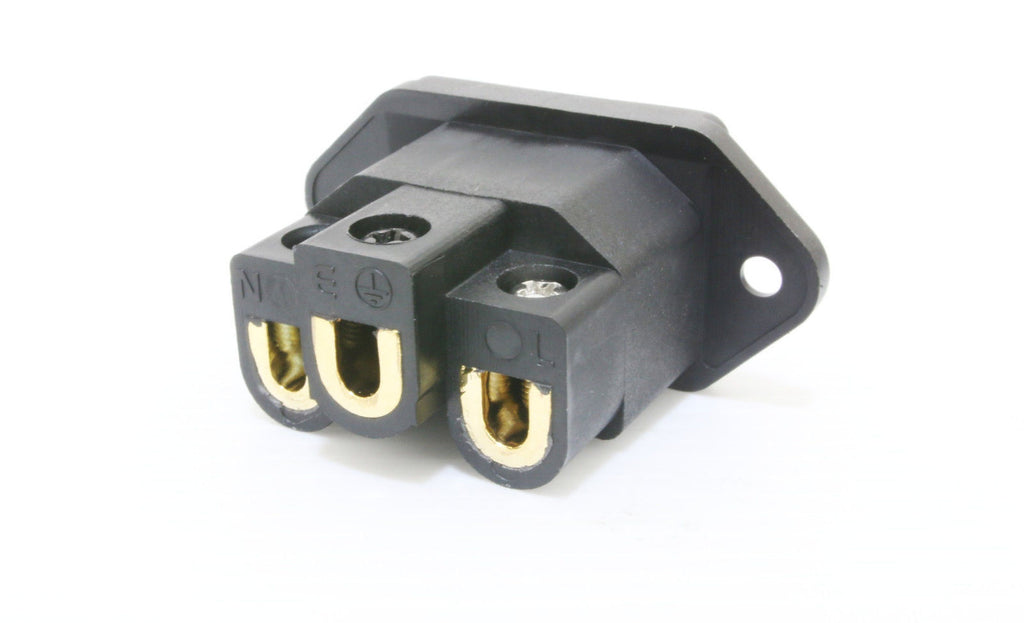 Genuine 1pcs FURUTECH Japan FI-06(G) High Performance power IEC Inlet Gold plate1