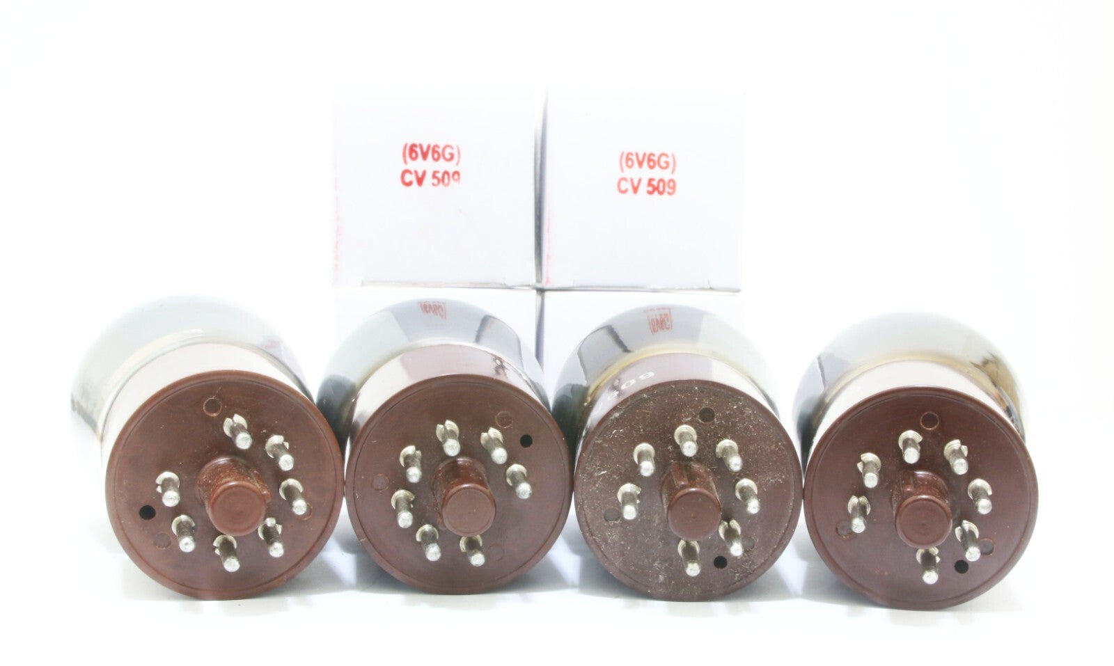 (Sweet Edition ) NOS Match 1 Quad/ 4pcs FIVER 6V6G tubes CV509 6V6 128% #74