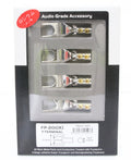 Furutech FP-201 (R) Rhodium Plated Speaker Cable Y Spade plugs Terminal *8pcs0