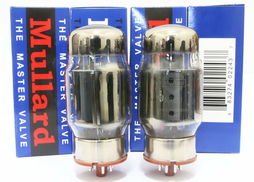 (Sweet Edition II) Platinum Matched pair (2) Mullard Reissue KT88 KT-88 tubes1