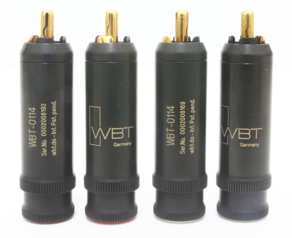 Genuine WBT 0114cu Nextgen RCA Plug Connector 01141