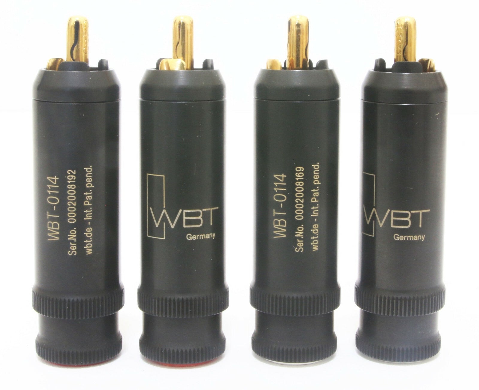 Genuine WBT 0114cu Nextgen RCA Plug Connector 01141