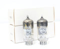 NOS Match 1 pair Mullard ECC81 12AT7  Mitcham SQ getter Vacuum Tubes0