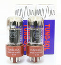 Platinum Match 1 pair Tung-Sol 6sn7 GTB Tubes0
