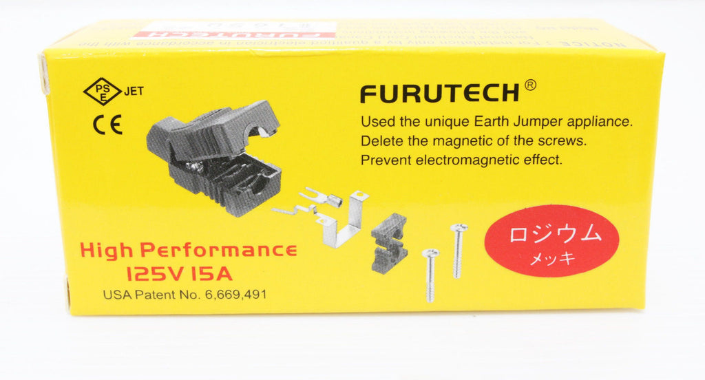 1set Furutech FI-15ME+ FI-15E (R) Rhodium IEC US Power Plug connectors for cable3