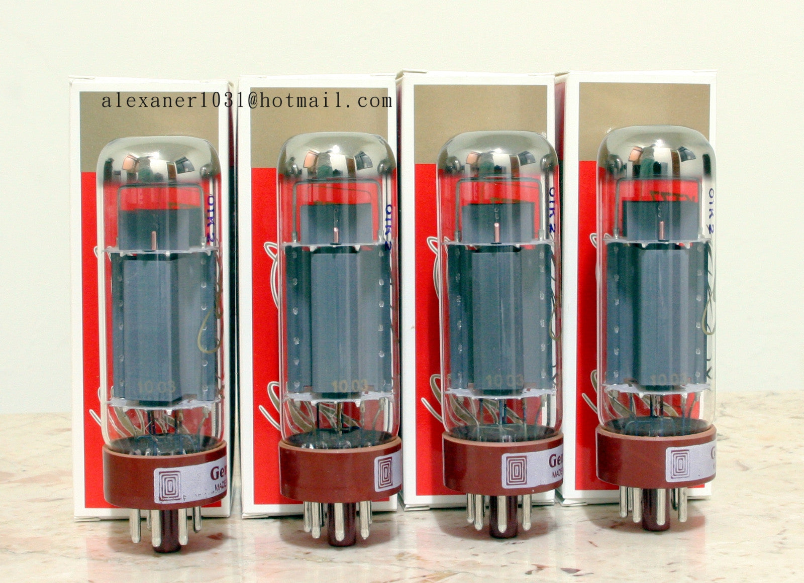Elegant edition Platinum Factory Match quad Genalex Gold Lion  KT77 EL341