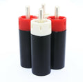 "4N pure Silver" Star Line ~ RCA Plugs connectors 2pcs0