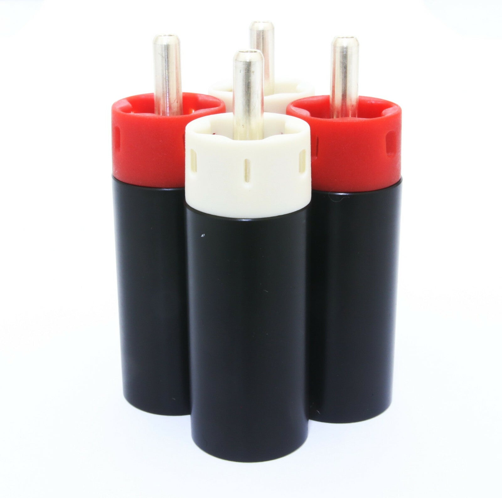 "4N pure Silver" Star Line ~ RCA Plugs connectors 2pcs0