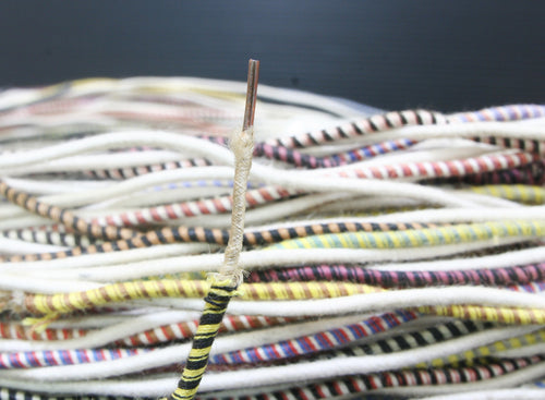 30'S Western Electric 18GA  cloth copper single wire 2meter *4pcs0