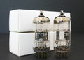 Cryo treatment PLATINUM NOS Match 1 pair MULLARD  ECC81 TUBE 12AT7  amplifier 0