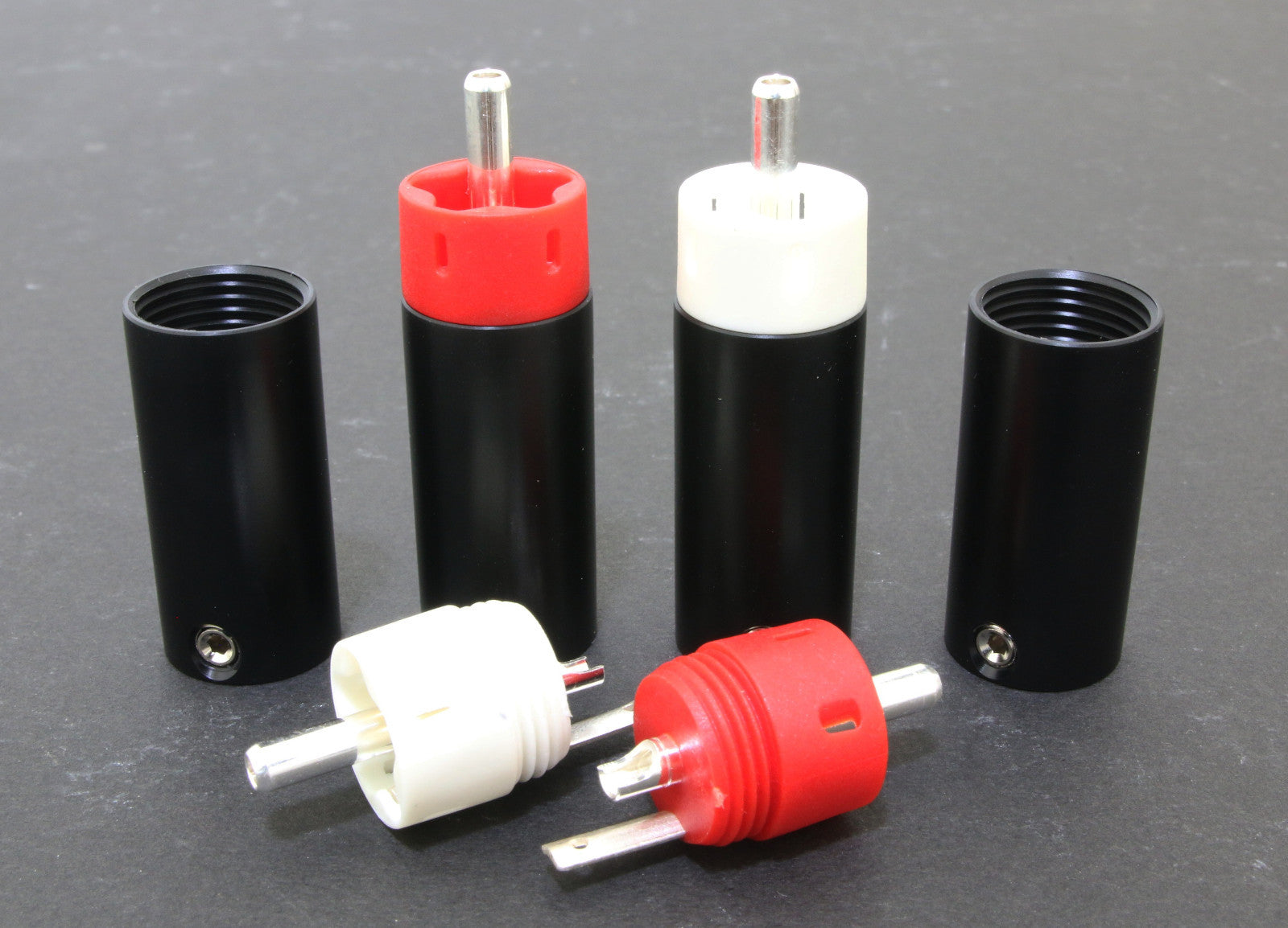 "4N pure Silver" Star Line ~ RCA Plugs connectors 2pcs6