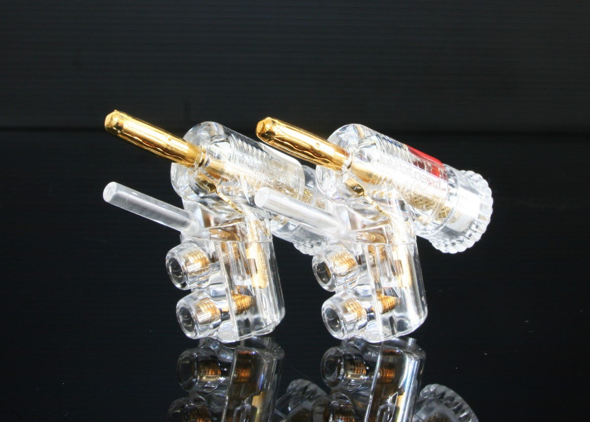 WBT 0610Cu 0610 red white Banana connectors *4pcs 1
