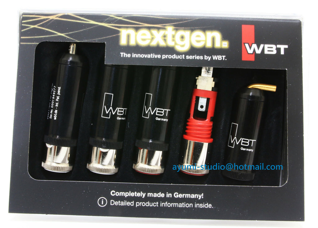 WBT 0110AG silver RCA connectors *4pcs 2pairs 3