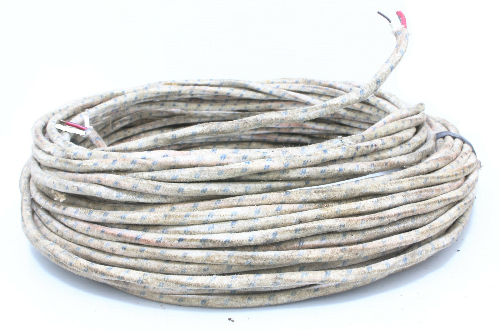 Western electric cloth 16GA wire*2pcs solid core speaker cable 33Meter0