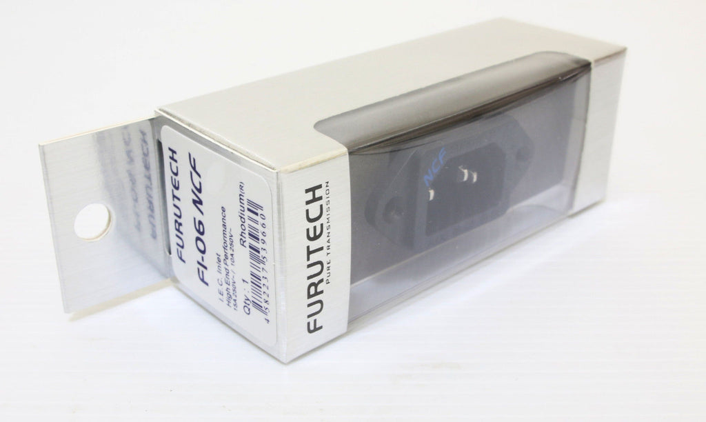 Furutech Power IEC Inlet FI-06 (R) NFC Input ＡＣ Power Connector - Rhodium0